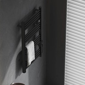 BPS-koupelny Elektrický kúpeľňový radiátor LOA BL 500W 54x96 cm, čierny