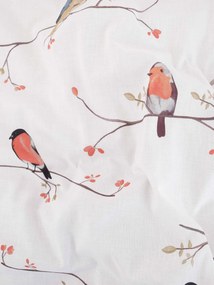 Francúzske bavlnené obliečky Renforcé - Vtáčiky