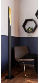 Eglo 97584 - LED Stojacia lampa BARBOTTO 1xGU10/4,5W/230V čierna