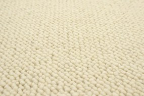 Avanti, Koberec metráž Alfawool 86 biely, na mieru, šíře 4m,5m, béžová, ab (mriežka), obývacia izba