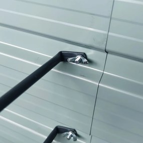 Vyvýšený záhradný záhon BestBerg VZ-1250A / 1250 l / 240 x 90 x 58 cm / sivá