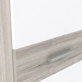 Obývacia stena Zumba, dub pieskový/biela