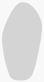 Zrkadlo Bella Black 60 x 120 cm