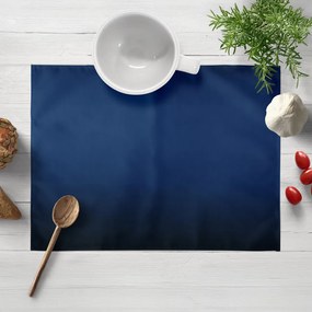 Biante Saténové prestieranie na stôl polyesterový Satén LUX-047 Námornícka modrá 30x40 cm