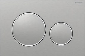 Geberit 115.889.SN.1 - Splachovacie tlačidlo Sigma20 24,6x16,4 cm nerezová oceľ