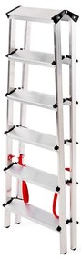 Hliníkový rebrík obojstranný 6 -stupňový 150 kg