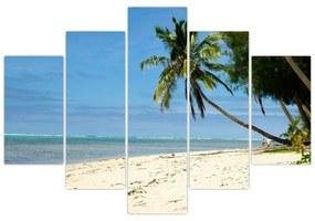 Fotka pláže - obraz