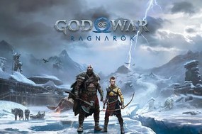 Plagát, Obraz - God of War: Ragnarok - Key Art