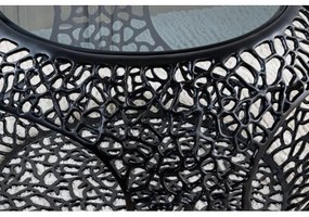 Konferenčný stôl Spin 44506 Ø75cm Aluminium Black  - Komfort-nábytok