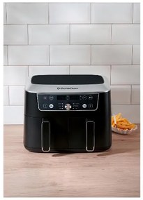 Silvercrest®  Dvojzónová teplovzdušná fritéza Shfdd 2600 B2  (100395850)