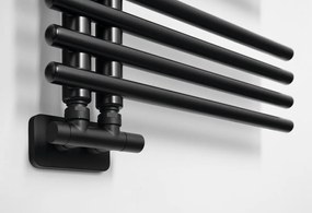 Sapho Sapho, NYMPHA vykurovacie teleso 500x1250mm, čierná mat, LLN125B