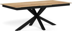 Jedálenský rozkladací stôl Heaven 200/240 cm I dub divoký/čierny