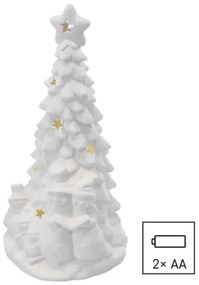 LED vianočná dekorácia LED/2xAA teplá biela stromček
