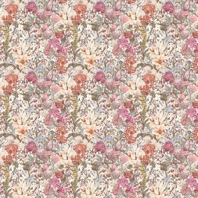 VLADILA Primavera Pastel Flowers (Cream) - tapeta