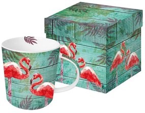 Hrnček v krabičke Summer Flamingos - 0,3L