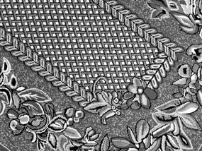 DC Koberec PP 7192 sivá Rozmer: 250×350 cm