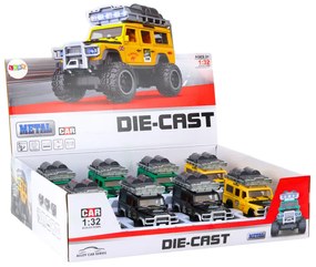LEAN TOYS Auto Off-Road kovové 1:32, zvuky, svetlá