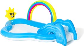 LEAN Nafukovacie vodné ihrisko Dúha 257x145x91 cm
