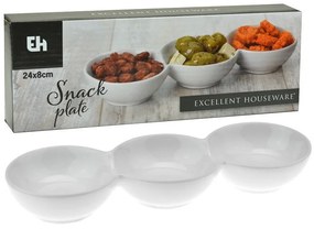 MAKRO - Misky porcelán Snack delené