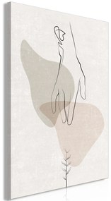 Artgeist Obraz - Delicate Touch (1 Part) Vertical Veľkosť: 80x120, Verzia: Na talianskom plátne