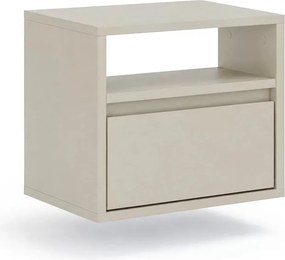 Nočná skrinka Zolia 40 cm so závesnou zásuvkou - kasmír