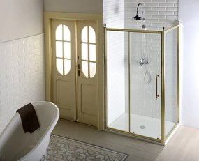 Gelco Gelco, ANTIQUE obdĺžniková sprchová zástena 900x800 mm, R varianta, GQ1390RCGQ5680C