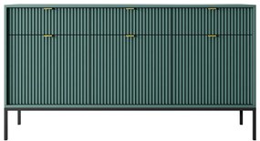 Komoda Nova zelená so zásuvkami (KSZ154)