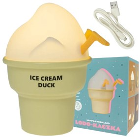 ECOLIGHT Detská LED nočná lampa ICE-DUCK