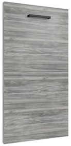Panel na umývačku Bekini zakrytý 45 cm šedý antracit Glamour Wood  TOR PZ45/1/WT/GW/0/B1