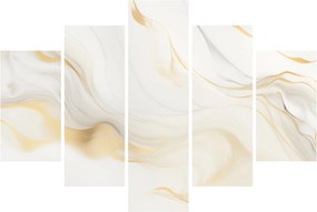 Obraz - Abstrakcia s dekorom (150x105 cm)