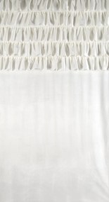 ZATEMŇOVACÍ ZÁVES NA KRÚŽKOCH AURA 140X250 CM BIELA