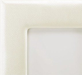 Krémovobiely plastový stojací rámček 19x24 cm Shina – Restilo