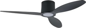 ZEVENTI - LED Stropný ventilátor VENTORA LED/24W/230V Wi-Fi Tuya čierna + DO