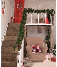 Vianočná girlanda s LED osvetlením 2,7 m 50LED HQ Premium