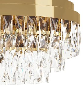 Eglo 39463 - Luster na reťazi VALPARAISO 13xE14/40W/230V zlatá