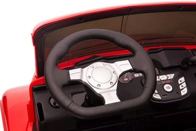 LEAN CARS Elektrické autíčko JC222 - červené - motor 4x45W - BATÉRIA - 1x12V10Ah - 2022