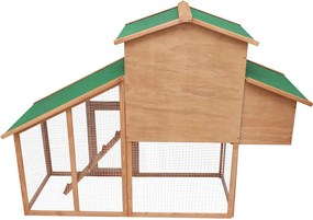 Kurník Avenberg COOPER 172 x 66 x 120 cm (hnedý)