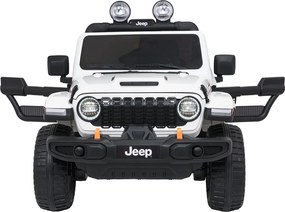 Ramiz Jeep Wrangler Rubicon LIFT elektrické autíčko pre deti biele