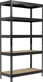 Regalux Vysokozáťažový regál, 180 × 90 × 40 cm, nosnosť police: 210 kg