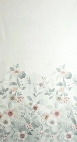ZATEMŇOVACÍ ZÁVES NA KRÚŽKOCH ELIA 140X250 CM KVETY