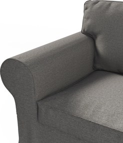 Poťah na kreslo Ektorp farba produktu sivá látka zapletaná