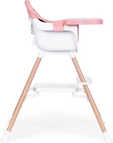 Detská stolička 2v1 BABY ECOTOYS ružová