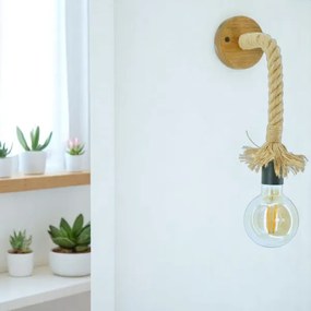 Brilagi - Nástenné svietidlo KOS 1xE27/60W/230V buk