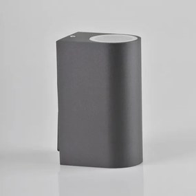 Vonkajšie nástenné bodové svietidlo BOSTON 2xGU10/10W/230V IP44