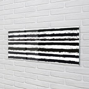 Obraz na akrylátovom skle Nepravidelné pruhy zebra 120x60 cm