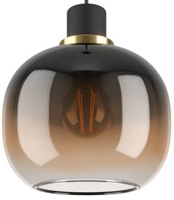 Eglo 99615 - Luster na lanku OILELLA 3xE27/40W/230V hnedá