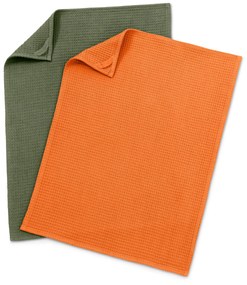 Kuchynské utierky z vafľového piké, 2 ks