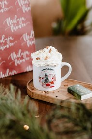 Bella Rose Porcelánový hrnček Vianočné myšky 180 ml