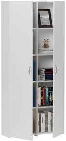 Kancelársky skriňový regál MODERN B-80-2D - rôzne farebné prevedenia sonoma