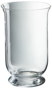 Transparentná sklenená váza Hurricane - Ø18*30 cm